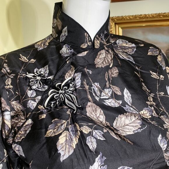 Chinese Silk Handmade Qipao Dress - Picture 7 of 16